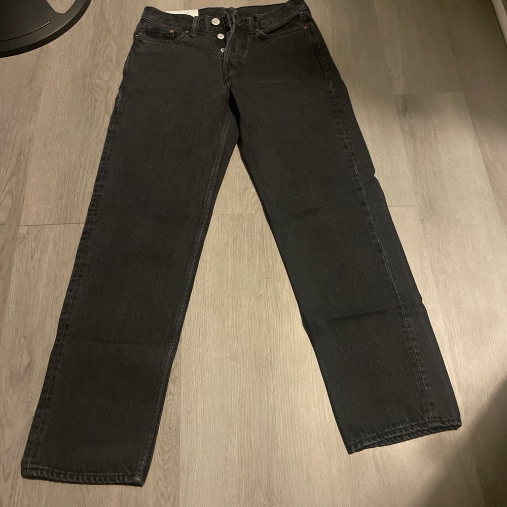 H&M Men's Dark Gray Straight Jeans